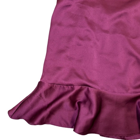 Victoria’s Secret Satin Flounce Kimono Robe M​ - Picture 5 of 7